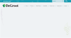 Desktop Screenshot of degroot-inc.com